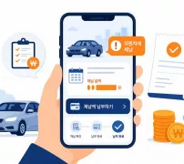 자동차세 미납 조회와 납부 안내 이미지