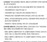 국민건강보험 피부양자 소득요건 연간 2천만원 안내 화면