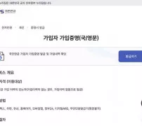 국민연금 가입증명서 인터넷 발급 가입자 가입증명 발급하기