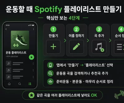 spotify 플레이리스트
