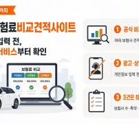 자동차보험료 비교견적 사이트