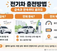전기차 충전 방법 급속 완속